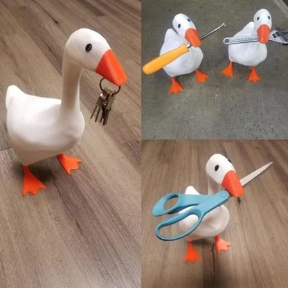 Soporte para Llaves con Imán de Pato para Decoración del Hogar Transfronteriza