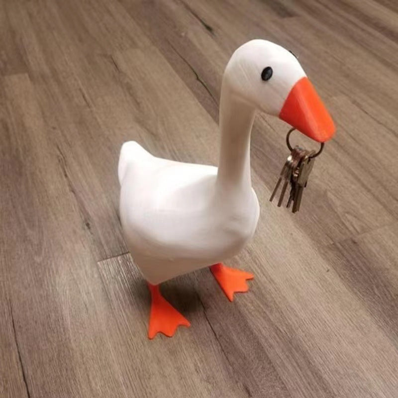 Soporte para Llaves con Imán de Pato para Decoración del Hogar Transfronteriza